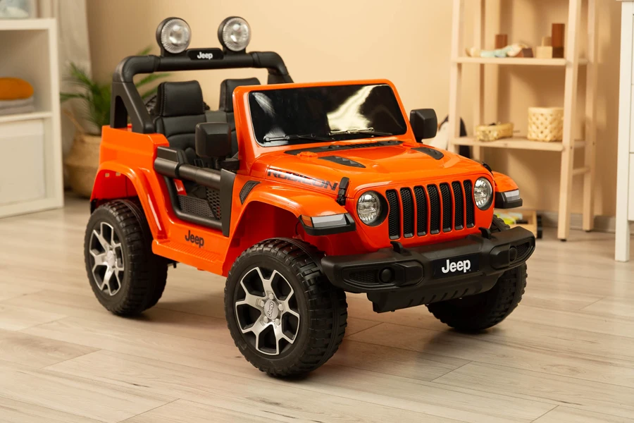Електромобіль Caretero (Toyz) Jeep Rubicon Orange
